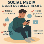 social media silent scroller traits